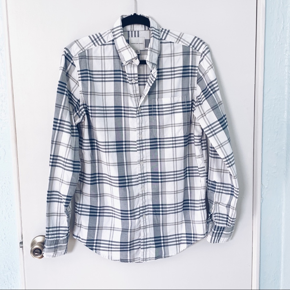 Men’s American Eagle Button Up Shirt
